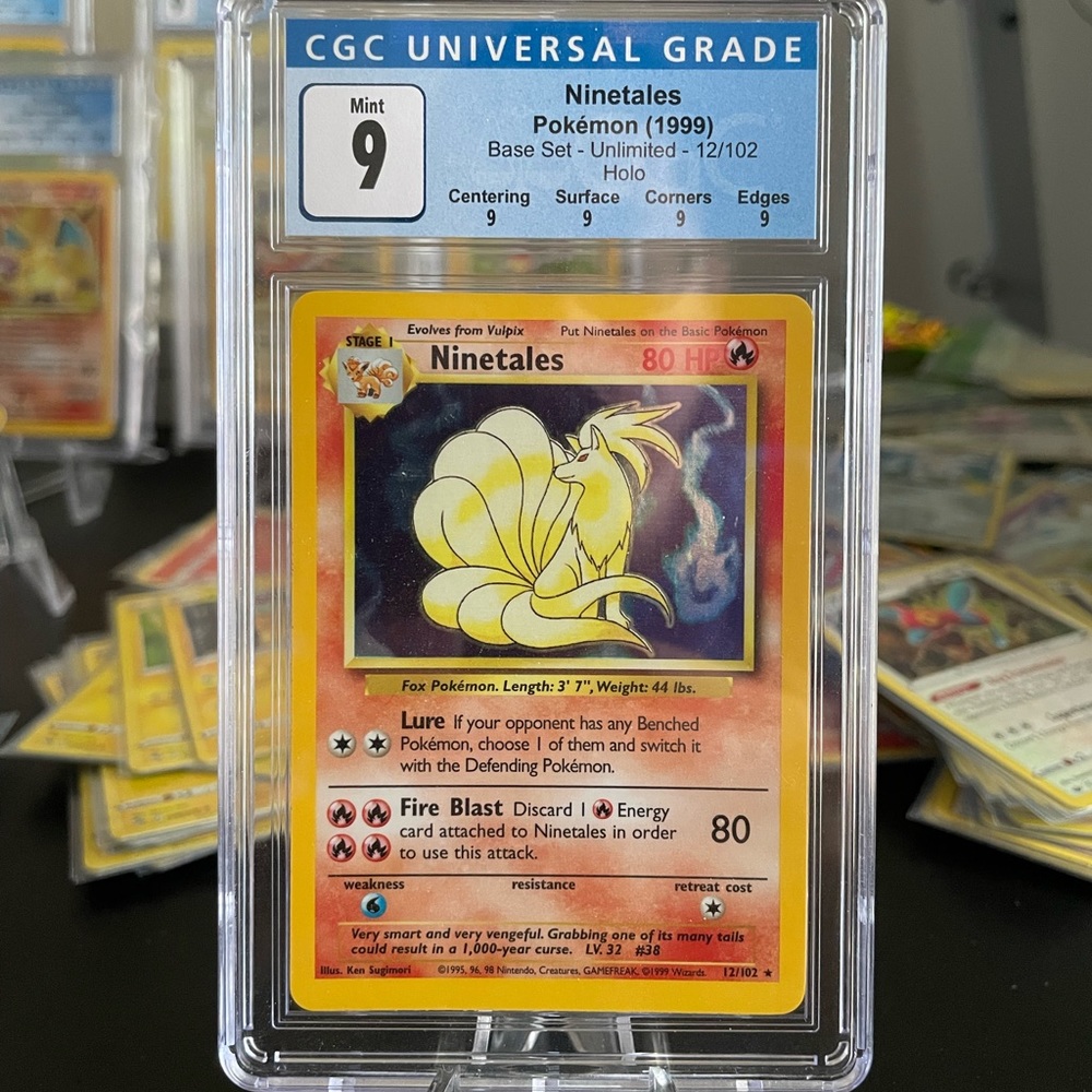 Ninetales Holo Base Set 1999 - Picture 2 of 7